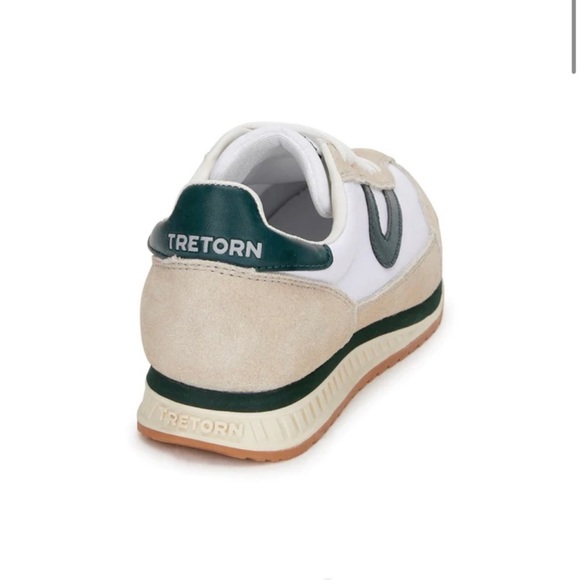 Tretorn RAWLINS 2.0 Style in white gray green Leather upper Memory Foam … - Picture 11 of 14